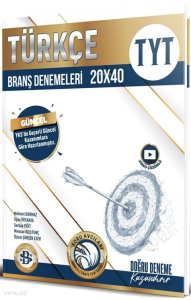 Bilgi Sarmal Yayınları TYT Türkçe 20 x 40 Branş Denemeleri