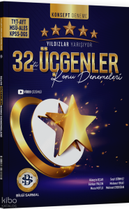 Bilgi Sarmal Yayınları Yıldızlar Yarışıyor TYT AYT Üçgenler 32 Konu Denemeleri