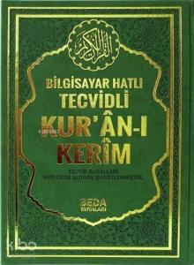 Bilgisayar Hatlı Tecvidli Kur'an-ı Kerim (Cami Boy - Kod 177); Tecvid Kuralları Her Satır Altında İşaretlenmiştir