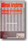 Bilimsel Araştırma Yöntemi ve İstatistiksel Anlamlık Sınamaları