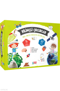 Bilinçli Çocuklar Okul Öncesi Ekolojik Eğitim Seti (60-72 Ay)