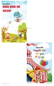 Biri Şiir Mi Dedi - Hayallerini Arayan Palyaço;Çocuk Kitapları Seti (2 Kitap)