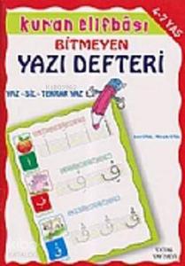 Bitmeyen Yazı Defteri Kur'an Elifbası