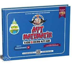 Bıyıklı Matematik 2023 AYT Matematik Video Ders Kitabı
