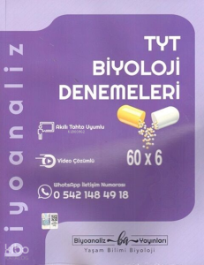 Biyoanaliz Yayınları TYT Biyoloji Denemeleri