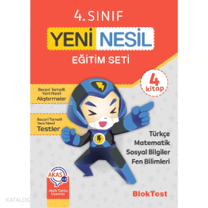Bloktest 4.Sınıf Yeni Nesil Eğitim Seti