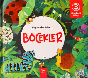 Böcekler Hayvanlar Alemi - Hareketli 3D Kitap