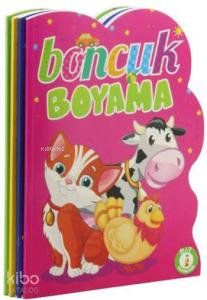 Boncuk Boyama Seti (Şekilli Kesim - 4 Kitap)