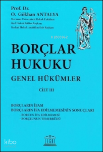 Borçlar Hukuku Genel Hükümler C: III
