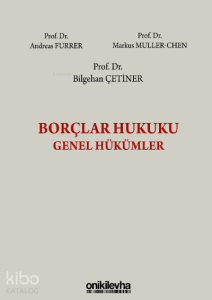 Borçlar Hukuku Genel Hükümler