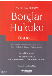 Borçlar Hukuku Özel Bölüm