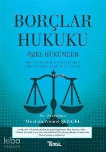 Borçlar Hukuku - Özel Hükümler KPSS ve Kurum Sınavları İçin Fakültelere Yardımcı Kaynak