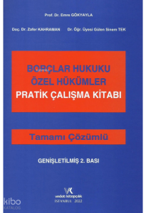 Borçlar Hukuku Özel Hükümler Pratik Çalışma Kitabı
