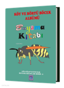 Boyama Kitabı Köy ve Börtü Böcek