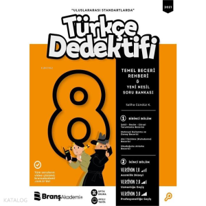 Branş Akademi Yayınları 8. Sınıf Türkçe Dedektifi Soru Bankası 2021