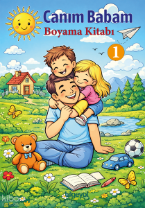 Canım Babam Boyama Kitabı -1