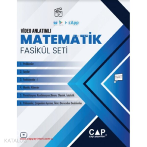 Çap Yayınları Tyt Set Matematik