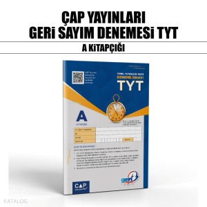 Çap Yayınları Geri Sayım TYT Deneme Klb 3-A - 26