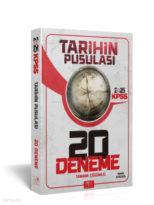 CBA Yayınları 2024 KPSS Tarihin Pusulası 20 Deneme Çözümlü