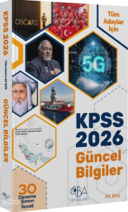 CBA Yayınları 2026 KPSS Güncel Bilgiler Konu Anlatımı (30 Deneme İlaveli)