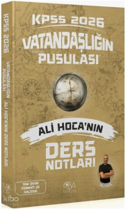 CBA Yayınları 2026 KPSS Vatandaşlık Vatandaşlığın Pusulası Ders Notları