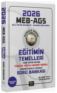 CBA Yayınları 2026 MEB-AGS Eğitimin Temelleri ve Türk Eğitim Sistemi ve Maarif Modeli Soru Bankası Çözümlü Pusula Serisi