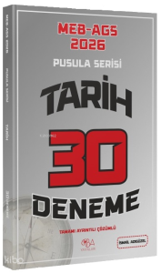 CBA Yayınları 2026 MEB-AGS Tarihin Pusulası 30 Deneme Çözümlü