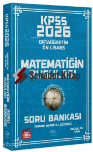 CBA Yayınları KPSS Lise Ortaöğretim Ön Lisans Matematik Matematiğin Pusulası Soru Bankası Çözümlü