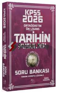CBA Yayınları KPSS Lise Ortaöğretim Ön Lisans Tarihin Pusulası Soru Bankası Çözümlü