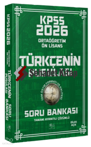 CBA Yayınları KPSS Lise Ortaöğretim Ön Lisans Türkçenin Pusulası Soru Bankası Çözümlü