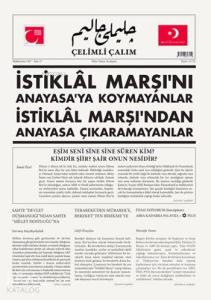 Çelimli Çalım; Türk Milliyetçilerinin Mecmuası Yıl: 2 Sayı: 17