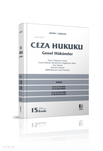 Ceza Hukuku Genel Hükümler