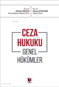 Ceza Hukuku Genel Hükümler