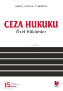 Ceza Hukuku Özel Hükümler