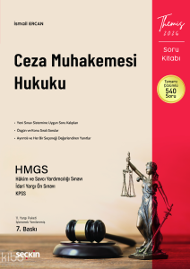 Ceza Muhakemesi Hukuku Soru Kitabı