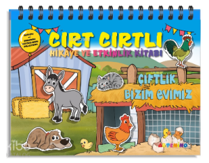 Çiftlik Bizim Evimiz;Cırt Cırtlı Hikaye ve Aktivite Kitap Serisi