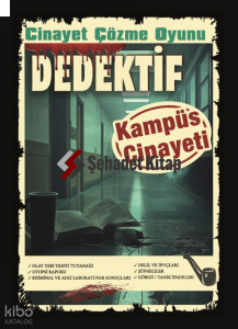 Cinayet Çözme Oyunu Dedektif Kampüs Cinayeti