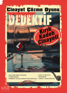 Cinayet Çözme Oyunu Dedektif - Kırık Kadeh Cinayeti