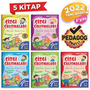 Çizgi Çalışmaları Poşetli 5 Kitap