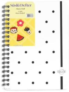 Çizgili Süslü Defter