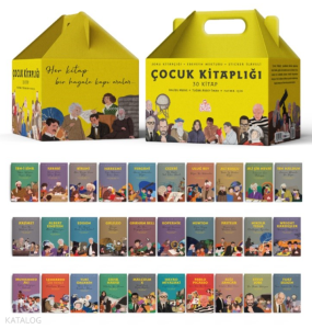 Çocuk Kitaplığı (30 Kitap)       ;Soru Kitapçığı + Ebeveyn Mektubu + Sticker İlaveli