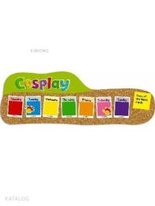 Cosplay Days of the Week Cards; (8 Adet)