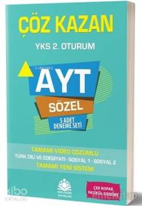 Çöz Kazan Yayınları AYT Sözel 5 Adet Deneme Seti