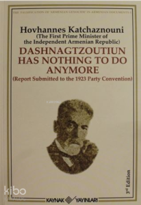 Dashnagtzoutiun Has Nothing to do Anymore