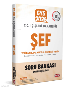 Data T.C. İçişleri Bakanlığı VHKİ ve Şef GYS Soru Bankası - Karekod Çözümlü
