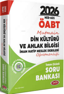 Data Yayınları 2026 MEB - AGS - ÖABT Mutmaîn DKAB /İHL Tamamı Çözümlü Soru Bankası