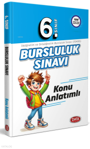 Data Yayınları 6. Sınıf Bursluluk Sınavı Konu Anlatımlı