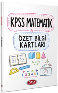 Data Yayınları KPSS Matematik Özet Bilgi Kartları