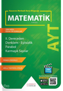Derece Yayınları Iı. Dereceden Denklem, Eşitsizlik, Parabol ,  Karmaşık Sayılar