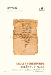 Devlet Yönetiminde Ahlak ve Siyaset